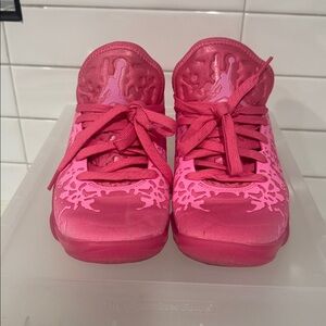 Unisex Pink Lotus Jordan Zion 3 Sneakers